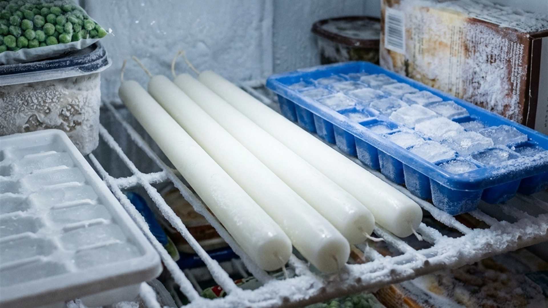 Le truc du congélateur pour prolonger la durée de vie des bougies