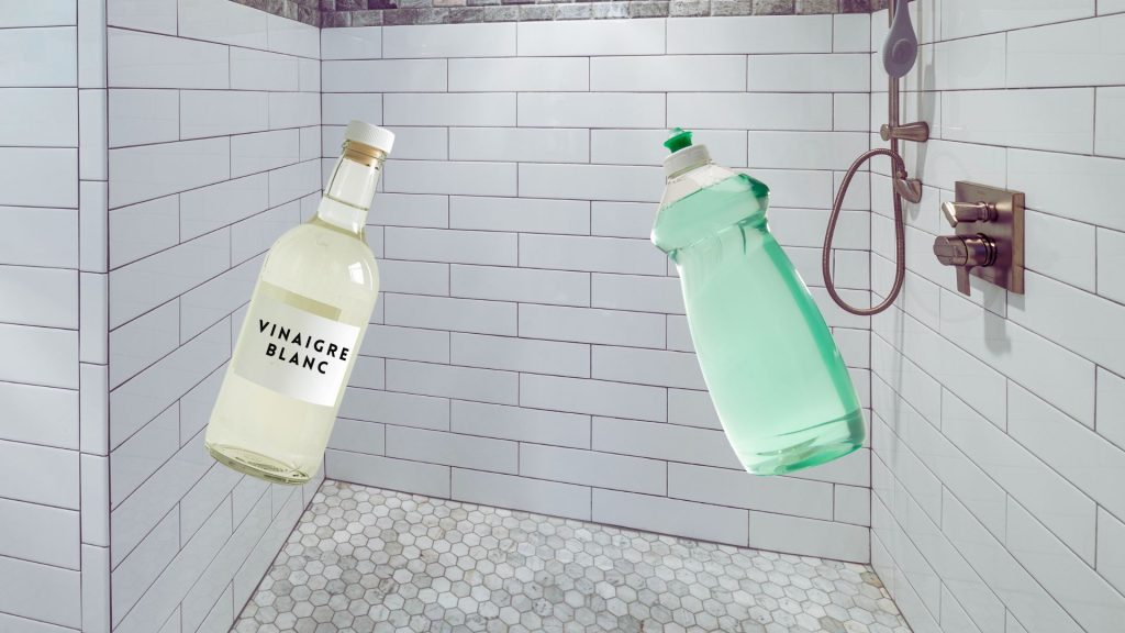 La recette magique pour nettoyer les joints de douche